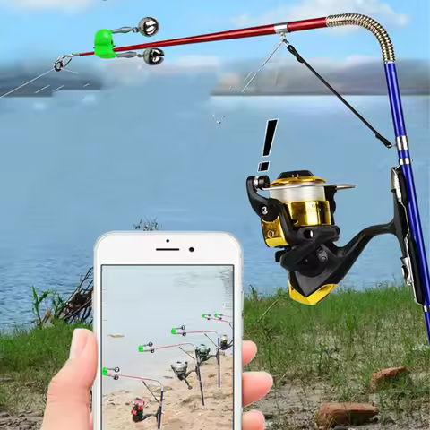 High Sensitivity Automatic Fishing Rod and Reel Combo Set Sea River Telescopic Pole Spinning Ring Wi