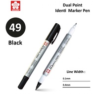SAKURA IDENTI PEN / BLACK / FABRIC MARKER /PERMANENT MARKER