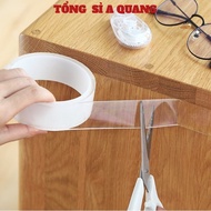 Nano Transparent Double-Sided Adhesive Tape Super Adhesive Double-Sided Adhesive Tape 3Cm*5M Reusabl