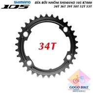 [GoGo Bike] Đĩa rời xe đạp cho đùi SHIMANO 105 R7000 34T 36T 39T 50T 52T 53T - Chính Hãng