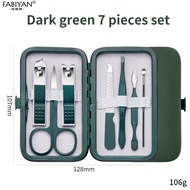 7 Pcs Nail Cutter Set Trimming Nails Stainless Steel Nail Clippers Nail Art Tool Kit Nail Nipper