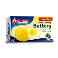 SHIP HCM- BƠ THỰC VẬT ANCHOR BUTTERY UNSALTED 200GR C
