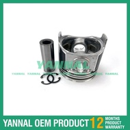 4PCS V2607 Piston 1J700-2111 for Kubota Engine Parts