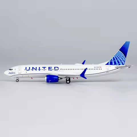 88041 Alloy Collectible Plane Gift NG Model 1:400 United Airlines "StarAlliance" Boeing B737 MAX 8 D