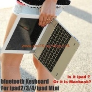 Wireless Bluetooth keyboard for ipad 2 3 4 ipad mini Macbook tablet pc