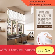 YQ22 Dance Room Acrylic Large Mirror Self-Paste Wall Soft Stickers Dressing Mirror Dancing Home Dancing Gym Yoga