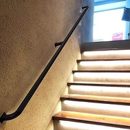 1ft To 20ft Industrial Metal Pipe Grab Bars Modern Pipe Stair Industrial Stair Rail Non Slip Stair R