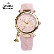 Empress Dowager's ladies' watch with a pink leather strap