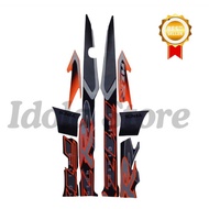 Yamaha F1ZR F1 Zr 2002 Full Clutch Black Striping Sticker Standard Motorcycle Body ListORANGE F1ZR 2