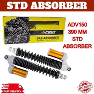 APIDO GAS ABSORBER WITH TANK GOLD HARD SPRING HONDA ADV 150 / ADV160 ADV 160 STD 390MM