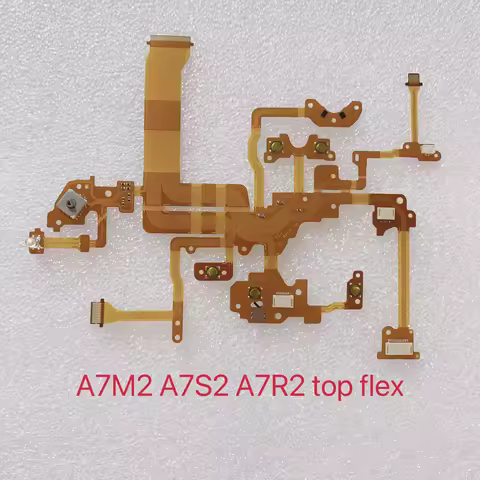 New Top Cover Mode Dial Button Flex Cable with Full IC For Sony ILCE-7RM2 A7II A7S II A7R II A7M2 A7
