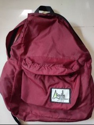 原價$4980 二手 英國製 Aiguille Alpine Equipment 帆布 背包 公路車 露營 始祖鳥 北臉 長毛象 k2