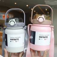 Boss 316 Stainless Steel Thermal Water Bottle with Handle 800ml Capacity (with sticker included) - P