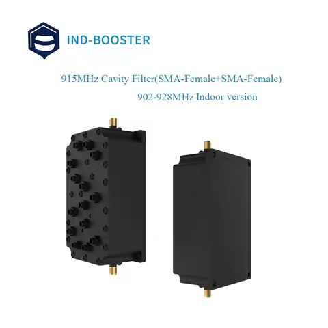 INDBOOSTER 915MHz 0.9GHz Indoor Outdoor 902-928MHz Cavity Filter Low Lonsertion Loss SMA Type N Type