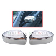 Nissan Grand Livina (2014 Facelift Model ONLY) Car Side Door Mirror Cover Chrome Trim Fine ABS Plati