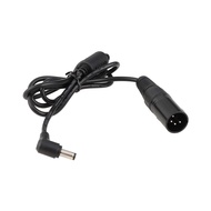CAMVATE 4Pin XLR Male to 2.5mm DC Plug Power Cable - 2381