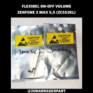 Flexible ON-OFF VOLUME ASUS ZENFONE 3 MAX 5.5