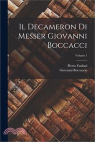 306902.Il Decameron Di Messer Giovanni Boccacci; Volume 1