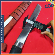 GOLOK BAJA PER ASLI SUPER TAJAM PEPETAN KHAS BANTEN BEDOG