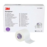 3M Durapore 1538-1 medical silk tape, size 2.5cm x 9.1m, genuine 3M (1 box)