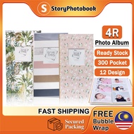 Photo Album 4R 300 Pocket | Album Gambar 4R | PU Leather | Pocket Album  (300pcs) Ready Stock