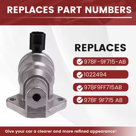 978F-9F715-AB Idle Air Control Valve For Ford Contour Escort Mercury Cougar Mystique 1998-2003 10224