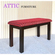 Bench/Bench Stool/2Seater Bench/3ft Bench/ATTIC FURNITURE BK 2-SEATER BENCH