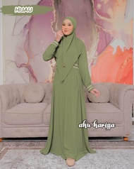 GAMIS SET BERGO FATIA BY AKU KARISSA/GAMIS SET CRINKLE PREMIUM AKU KARISSA
