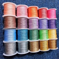 (1 Roll) Glitter Jade String Glitter Thread Shine String Metallic Crochet Yarn - BH152