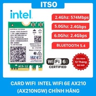 Intel WIFI-6E AX210 (AX210NGW) M2 NGFF slot WIFI Card for laptop