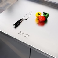 316不銹鋼菜板切菜板搟面板案板砧板廚房家用加厚抗菌防霉和面板