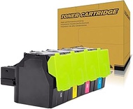 Amla Toner Cartridges Compatible with Lexmark 702H 702HK 702HC 702HM 702HY Lexmark 70C2HK0 70C2HC0 7