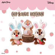 [Chip & Dale Keychain] พวงกุญแจตุ๊กตา ลายชิพและเดล จี้ห้อยสำหรับตกแต่งกระเป๋า น่ารัก ลิขสิทธิ์แท้ Di