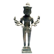 Goddess Of Phra Phrom Eight Monks Standing Posture Khmer 8 Four Faces 4 Vintage Home Decoration