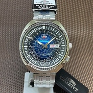 Orient RA-AA0E03L09C World Map Revival Model Blue Analog Automatic Men's Watch