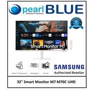 Samsung 32" Smart Monitor M7 M70C UHD - LS32CM701UEXXS