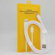 Original USB-A To Type-C SuperVOOC 12A Cable 1M For Realme 15 14 13 12 11 Pro P4 Power C75 GT Neo 8 