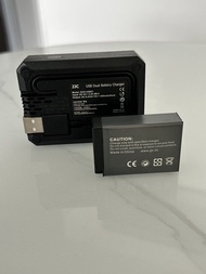 JJC LP-E17電池+雙槽充電器套裝