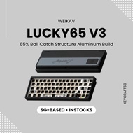 🇸🇬 [SG STOCK] Weikav Lucky65V3 65% Custom Mechanical Keyboard Barebones Kit