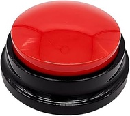 Buzzer with Sound and Recording Function - Voice Recorder Button for Classroom, Dog Toy Intelligence
