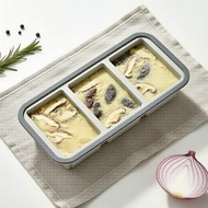 BPA-Free Silicone Kids' & Students' Bento Lunch Boxes, Food Storage, Freezer to Oven Safe (-40°F to 