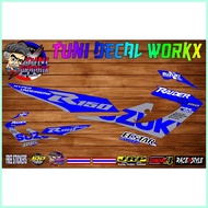 ✻ ✅ Suzuki Raider 150 MOTOGP Edition 2020 Carb Stock Decals (BLUE) w/ Freebies