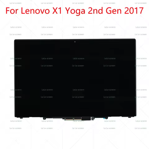 LP140WF6 For Lenovo ThinkPad X1 Yoga 2nd Gen 2 2017 FHD Display 01AY916 01AX893 01YT277 LCD Touch Sc