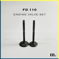 SUZUKI FD110 - ENGINE VALVE SET (IN/EX)