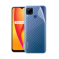 GARSKIN Sticker Carbon Realme C15 6.5" 11 Pro 7 Pro C33 Q 5 Pro Skin Carbon Transparent Fiber