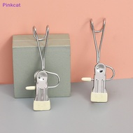 Pinkcat 1/3pcs Stainless Steel Laundry Hooks Boot Clips, Portable Hanging Pins, Heavyduty Closet Organizer Hangers, Home Travel Hangers SG