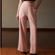 Miss office กางเกงขาม้า ผ้าHolly (MP-129)