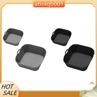 2 Pcs Silicone Liners for Ninja Crispi FN101GY Air Fryer Reusable Air Fryer Pot Oven Liners Deep Fry