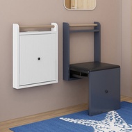 Save Personality Stool Simple 9w Entrance Wall Hanging Folding Space Hanging Stool Changing Shoes Ch