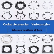 Built-in tabletop gas stove accessories *gas stove bracket*oven rack *pot rack  thickened cast iron Milk Pot Holder*non-slip rack*Gas Stove Windproof Hood Energy Saving
